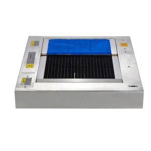 Automatic outdoor boot scrubber