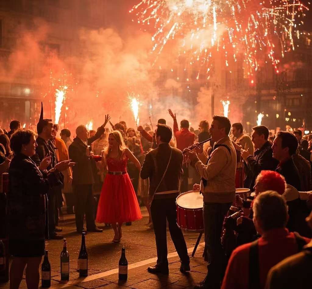 create festive atmosphere for new year create joyful atmosphere for new year