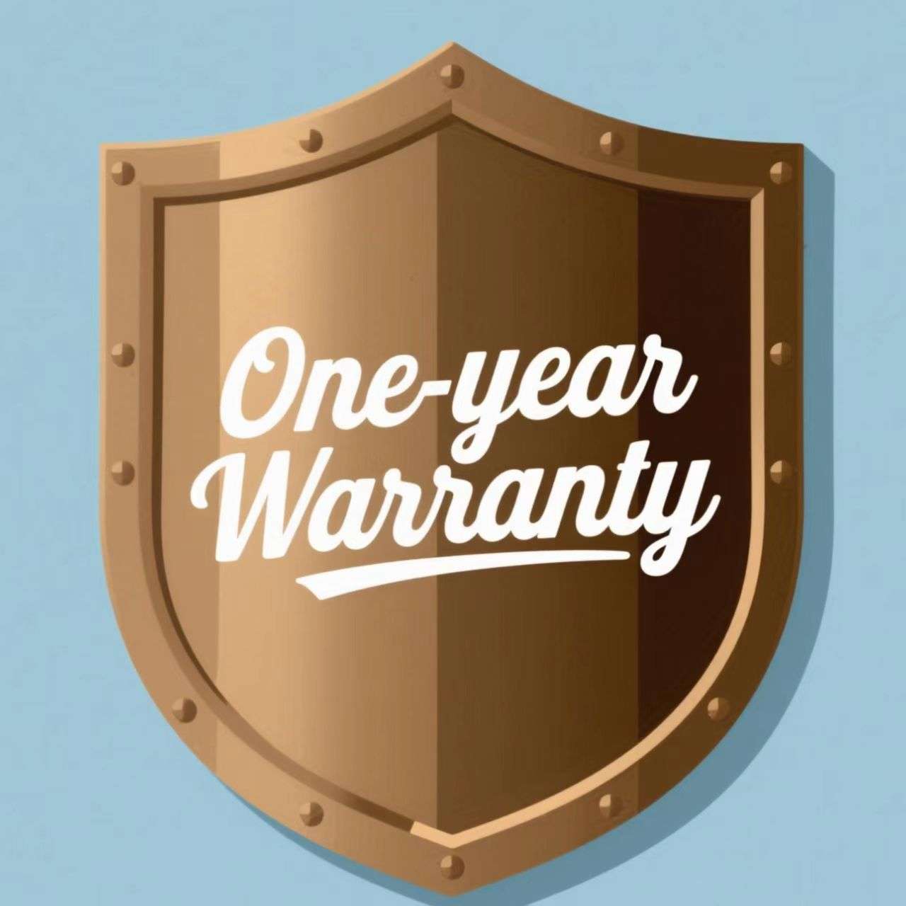 One-year waranty for machines