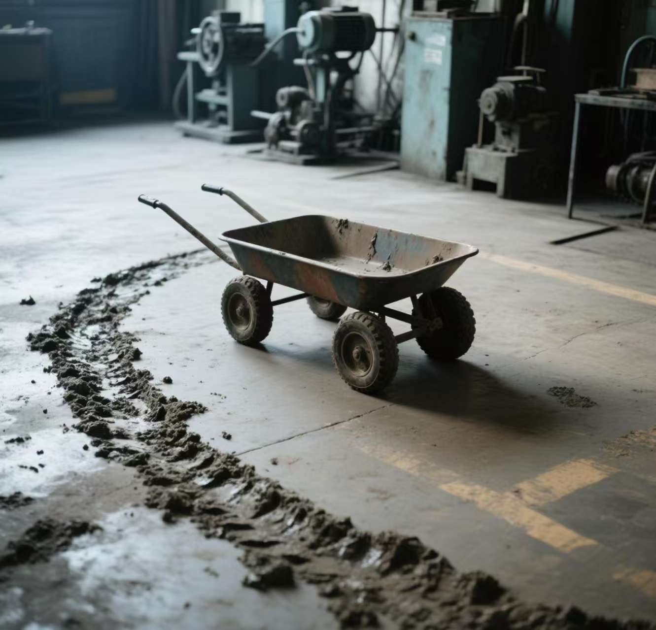 ground contamination after the cart runs