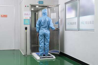 Automatic Boot Cleaner Machine