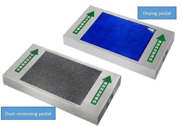 The new pedals of the shoe sole washer for industry