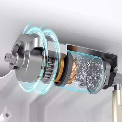 Händedesinfektion der industriellen Hygieneausrüstung