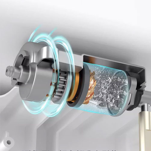 Die elektromagnetische Hochdruckpumpe des Handdesinfektionsgeräts